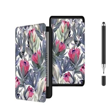 Imagem de Akacy Capa leve de TPU com padrão pintado para Kindle Paperwhite 6,8 (Geração 2021, números de modelo M2L3EK), fina e leve, com despertar/hibernar automático (21)