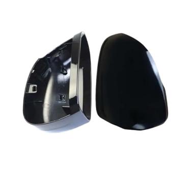 Imagem de Capa protetora para espelho de porta, compatível com volvo xc60 v90 s60 s90 2018 2019 2020 2021 2022, acessórios retrovisores de carros pretos brilhantes(S60 Glossy Black)