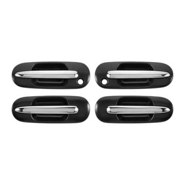 Imagem de Maçaneta da porta lateral do carro compatível com honda crv 1997-2001 alças externas números de peça 72180st0j02 72140st0j02 72680st0j02 72640st0