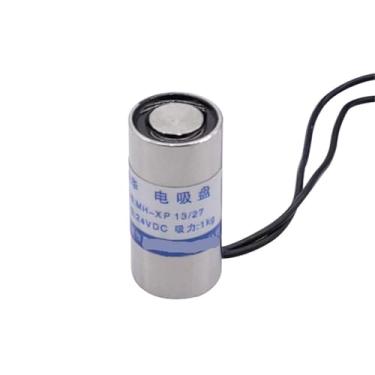 Imagem de P13/27 Solenoide Eletroímã Sucção 1KG 10N Suporte de Elevação Ímã Elétrico 24V DC Sucker 12V 1 Pç (24V)