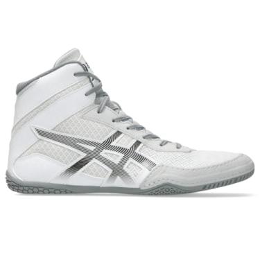 Imagem de ASICS Tênis de luta livre masculino MATCONTROL 3, Branco/bronze, 45