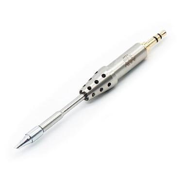 Imagem de Acessório de broca de ferro de solda digital aquecido internamente, metal de alta resistência, pontas de soldagem de elemento de aquecimento cerâmico, 5 tipos opcionais para (TS-BC02)