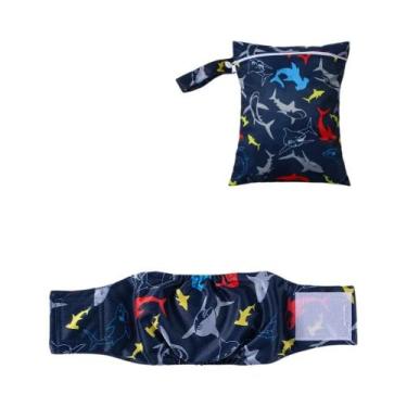 Imagem de Fraldas Para Cães Ajustáveis, Laváveis, Absorventes E Reutilizáveis Pa