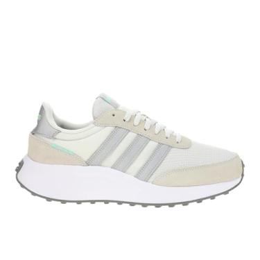 Imagem de Adidas Tênis feminino Run 70s, Tom branco prateado metálico, 5.5 UK