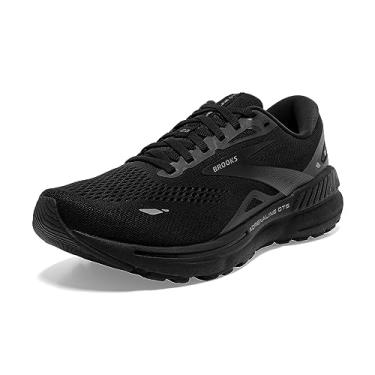 Imagem de Brooks Tênis de corrida feminino Adrenaline GTS 23 com suporte, Preto/Preto/Ébano, 5