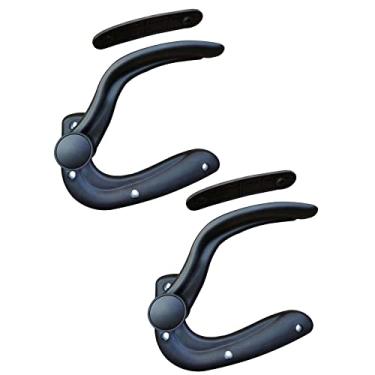 Imagem de YsXoWiui Cadeiras de Escritório de Substituição, Apoios de Braço Ajustáveis ​​com Almofadas, Braços Ajustáveis ​​reforçados, Braços para Cadeiras de Escritório, PRETO, Tamanho real