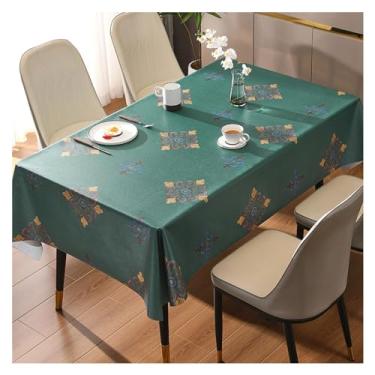 Imagem de Toalha de mesa retangular de PVC toalha de mesa de jantar nova estilo chinês toalha de mesa de café toalha de mesa tapete de mesa (3.140 x 180 cm)