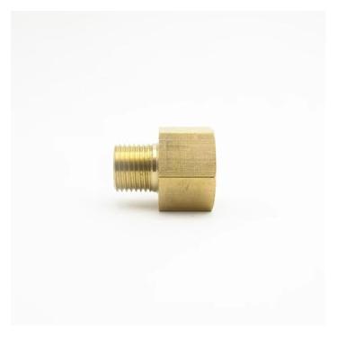 Imagem de DWBPGVUN 1/10.2 cm BSP fêmea para 1/20.3 cm BSP macho rosca latão soquete sextavado conector acoplador de encaixe de tubulação para combustível gás água DWBPGVUN