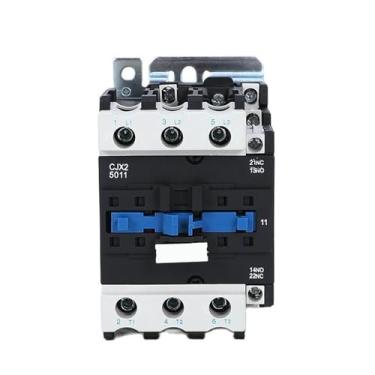 Imagem de Contator CA magnético CJX2-5011 3P 50A trilho DIN (24V)