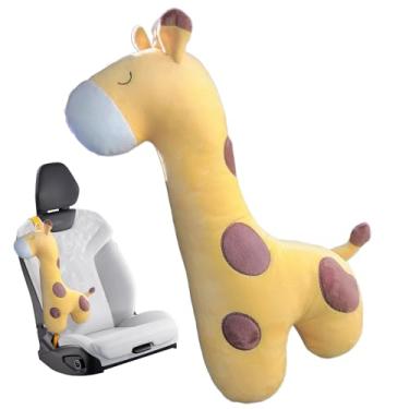 Imagem de Almofadas Para Cinto De Segurança Do,Almofada Em Forma De Girafa Para Arnês,Almofada para Ombros do Cinto - para Viagens Deslocamento Diário e Longas Distâncias