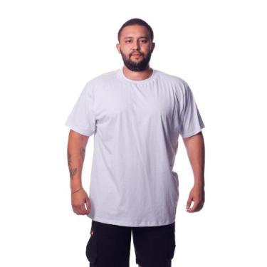 Imagem de Camiseta Plus Size Bali Hai Mountain, Branco, G3
