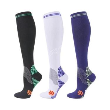 Imagem de Meias De Compressão Para Homens E Mulheres 20-30 Mmhg Para Corrida, Ci