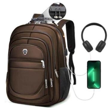 Imagem de Mochila Feminina Masculina Escolar Notebook Grande Executiva-Unissex
