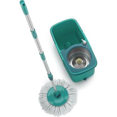 Imagem de Mop Giratório Pro Duas Águas FlashLimp com 2 Baldes Sistema de Centríf