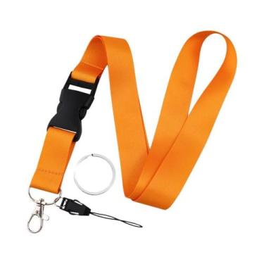 Imagem de Cordão De Pescoço Para Celular Em Cor Sólida, Suporte Para Chaves E Ca