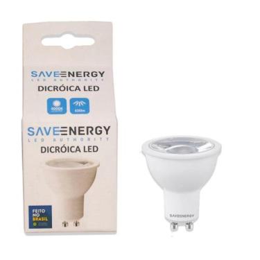 Imagem de Lampada Dicroica Led 7W Branco Quente 2700K Save Energy