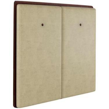 Imagem de Cabeceira Solteiro 88 Cm Lizz Veludo Bege Soon Bege - Sonhar Estofados