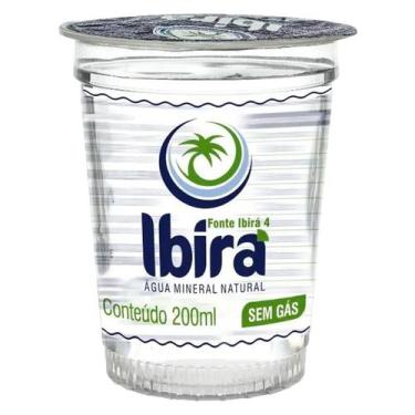 Imagem de Água mineral ibira copo 200ml - Ibirá
