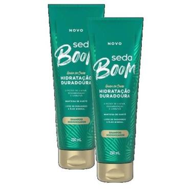 Imagem de Kit 2 Shampoo Seda Boom Hidratação Duradoura 250Ml