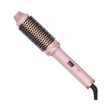 Imagem de Escova Térmica Profissional Anti-Queimadura Para Cabelo: Modelador E A