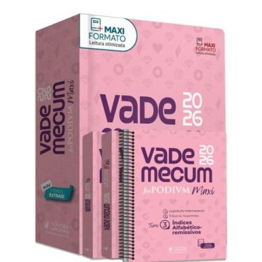 Imagem de Vade Mecum JusPodivm Maxi - Capa Rosa (2026), 3
