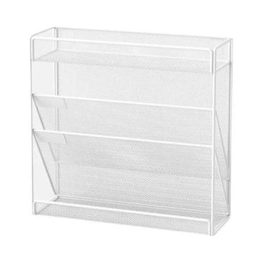Imagem de Organizador De Arquivos De Mesa Em Malha De 5 Camadas, Suporte Vertica