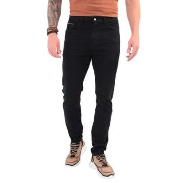 Imagem de Calça Tommy Hilfiger Masculina Slim Scanton Preta-Masculino