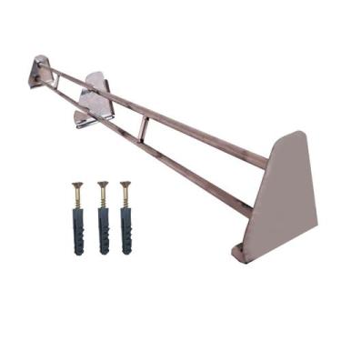 Imagem de Suporte Para Espeto Grelha Suspenso 100cm Inox Churrasqueira - INOX LA