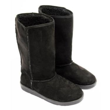 Imagem de Bota Australiana Ugg Feminina Camurça Inverno Forrada Pelo-Feminino