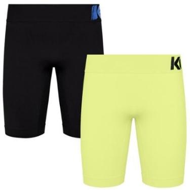 Imagem de Kit 2 Bermuda Térmica Sem Costura Masculina-Masculino