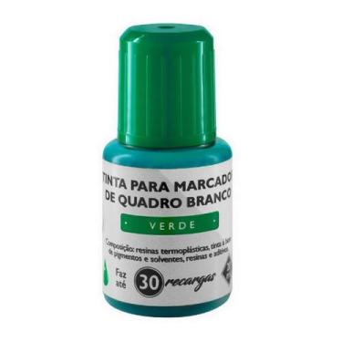 Imagem de Tinta para marcador quadro branco   20ml   verde   tr6004 - BRW
