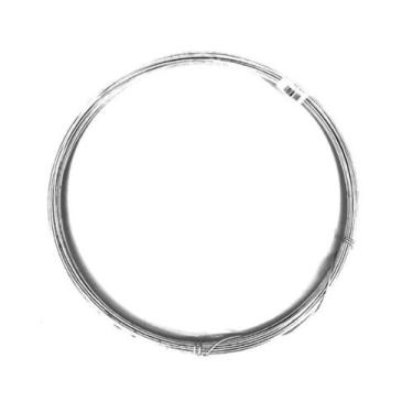 Imagem de Arame, Fio de Aço Inox Polido Brilhante Mole 0,40mm, 10 Metros, AISI 3