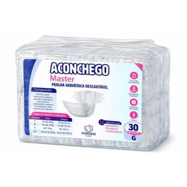 Imagem de Fralda Geriátrica Master Aconchego G - 30 Unidades