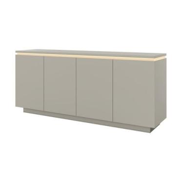 Imagem de Buffet Aparador 4 Portas com Gaveta Lux com Led - Mavaular