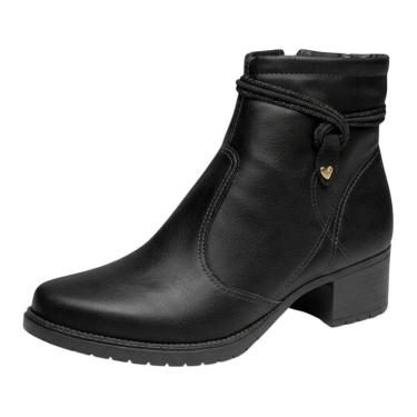 Imagem de Bota Feminina Fecho Pratico Salto Baixo Conforto Mississipi