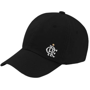 Imagem de Boné Flamengo Aba Curva SuperCap Blood - Preto-Unissex