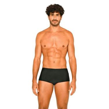 Imagem de Sunga Banho Lupo AM com Bolso 28972, G, Preto