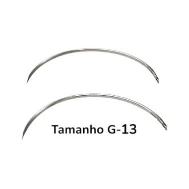 Imagem de Agulha de Sutura Estéril Triangular G212 1/2 Sterifarma -, G13