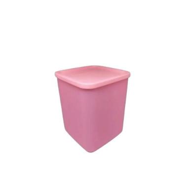 Imagem de Tupperware Refri Line Quadrado 2,2 litros, Rosa Claro 