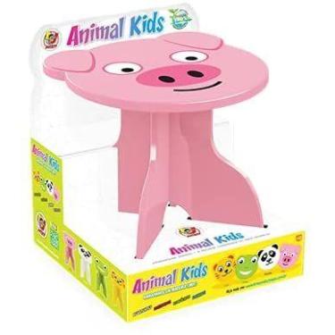 Imagem de Banquinho Animalkids - Pig, Junges