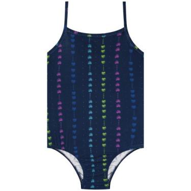 Imagem de Maiô Infantil Com Proteção UV 50 Kamylus Ref. 57099, Azul escuro, 8