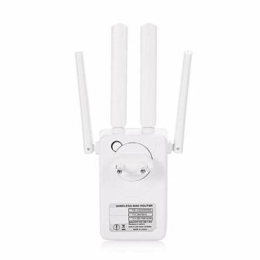 Imagem de Repetidor Wi-Fi Mini Roteador Wireless 4 Antenas 2800M - Pix Link