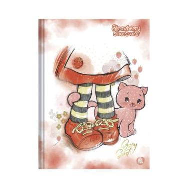 Imagem de Caderno Brochura Animativa Colegial Moranguinho 160 Folhas Capa Dura