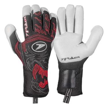 Imagem de Luva Goleiro Poker Futebol de Campo Profissional Fusion II - Ref 01053