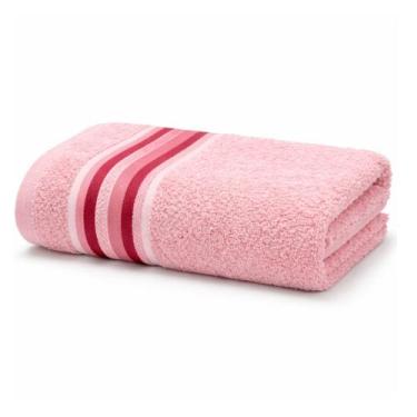Imagem de Toalha de Rosto Camesa Spin Nanosoft Alta Absorção 45x80cm, ROSE CLARO