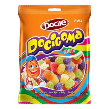 Imagem de Bala de Goma Sortida 500g - Docile