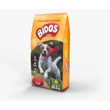 Imagem de Ração Para Cães Adultos Bidos Original Sabor Carne e Cereais 10.1 Kg