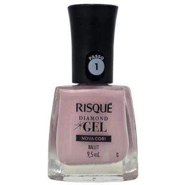 Imagem de Esmalte Ballet Diamond Gel Risque 9,5ml - Risqué