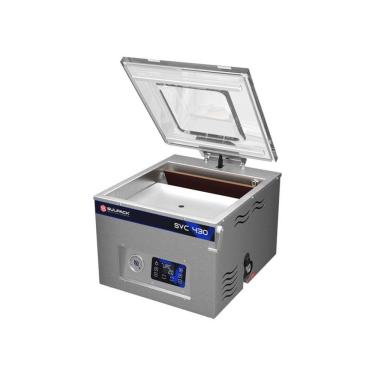Imagem de Seladora a Vácuo de Câmara SVC 430 DBE Duplo Barramento Aço Inox Cinza 220V Sulpack