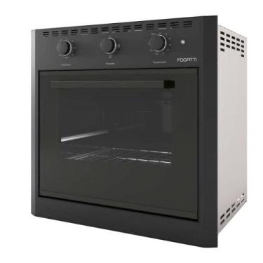 Imagem de Forno Elétrico de Embutir Fogatti E60 60L 1750W Grill Preto 110V, 110V